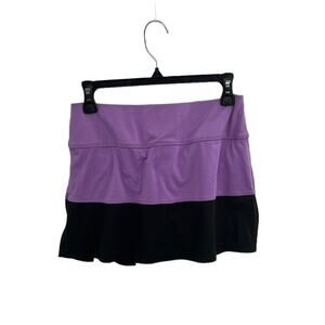 BOLLE Tennis Skirt Purple & Black Sz SM